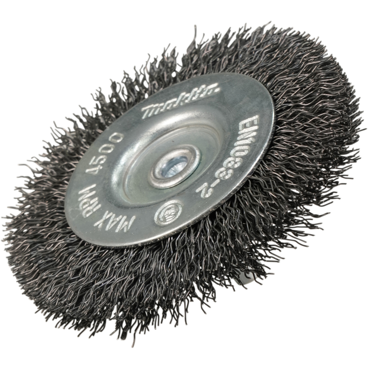 Makita D-76495 75mm Steel Crimped Wire Wheel with 1/4" Hex Shank