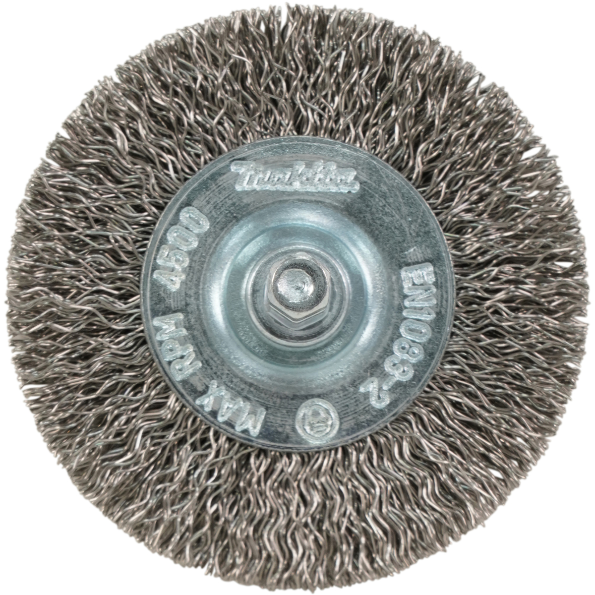 Makita D-76635 75mm Stainless Steel Crimped Wire Wheel with 1/4" Hex Shank