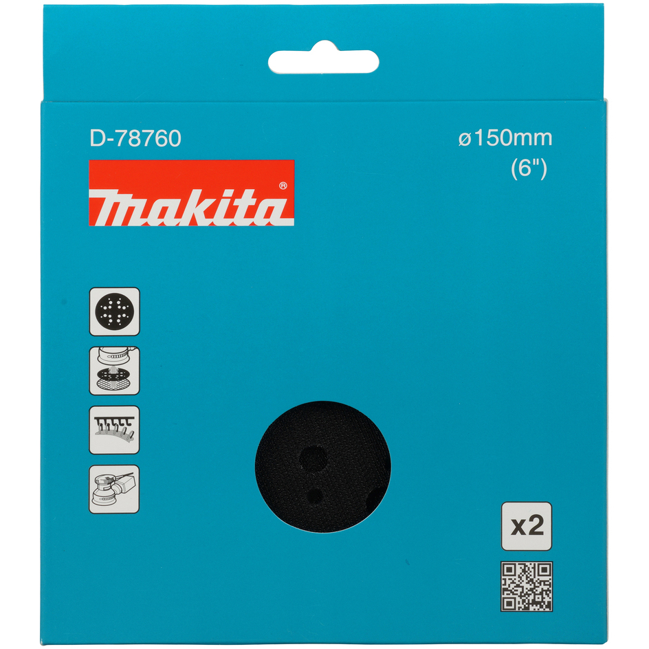 Makita D-78704 150mm / 6" Pad Saver, PK2