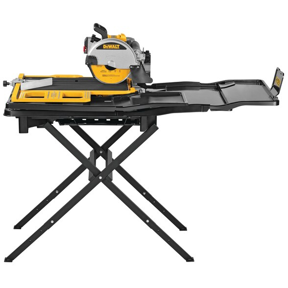 DeWalt D36000-GB 940mm Wet Tile Saw 240V 1600W With D240001-XJ Leg Stand