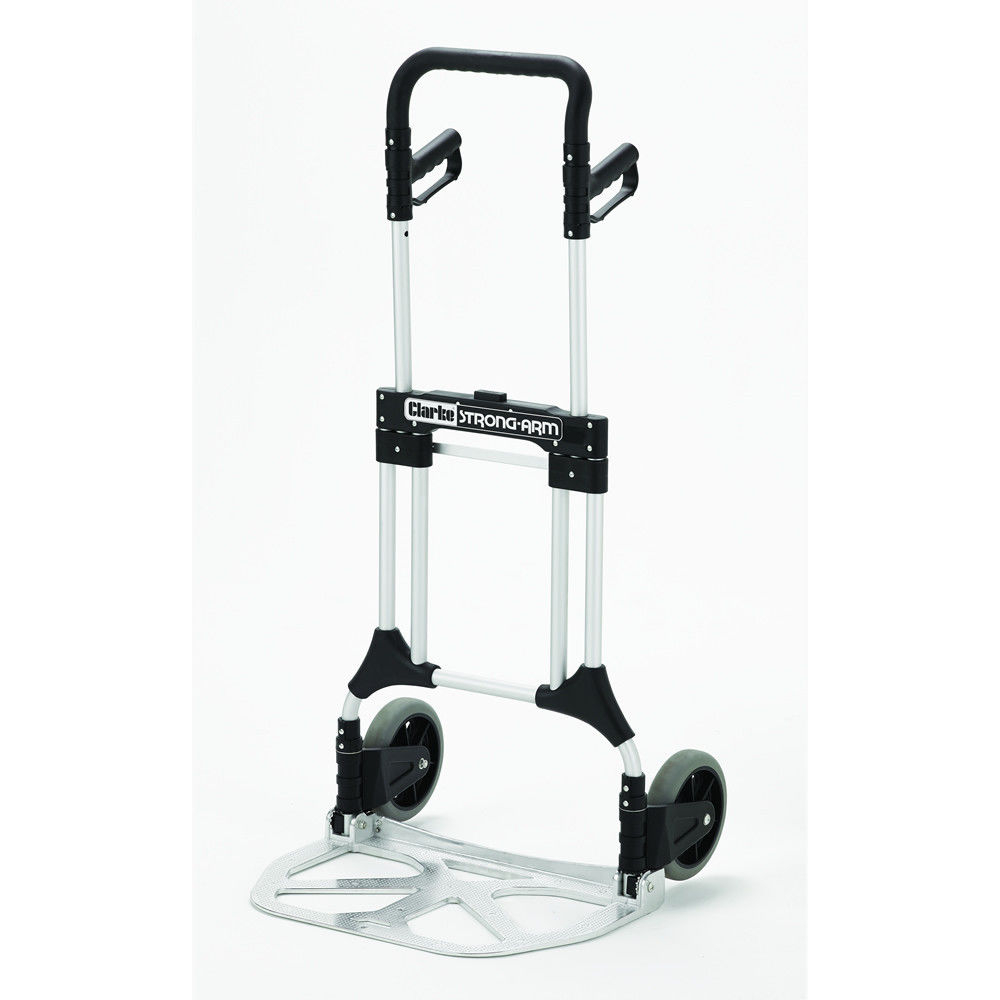 Clarke 6500795 CSTF6B 200kg Heavy Duty Aluminium Flat Folding Sack Truck