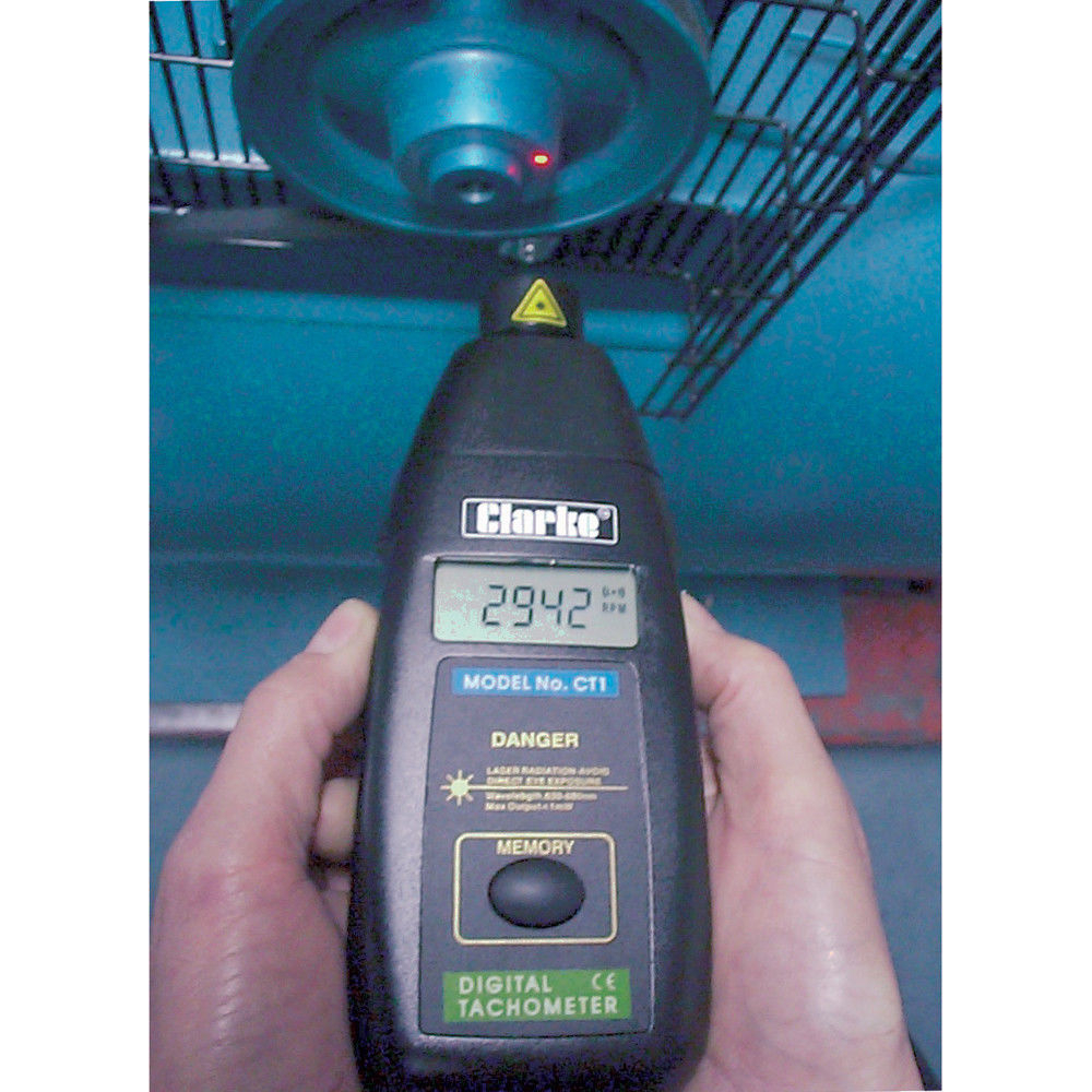Clarke 4501110 CT1 Digital Laser Tachometer