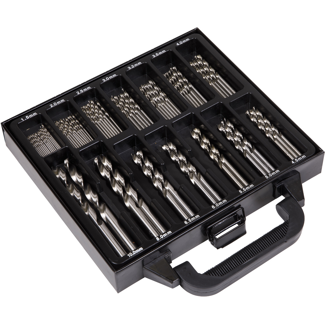 Sealey DBS99FG Drill Bit Set Fully Ground 99pc