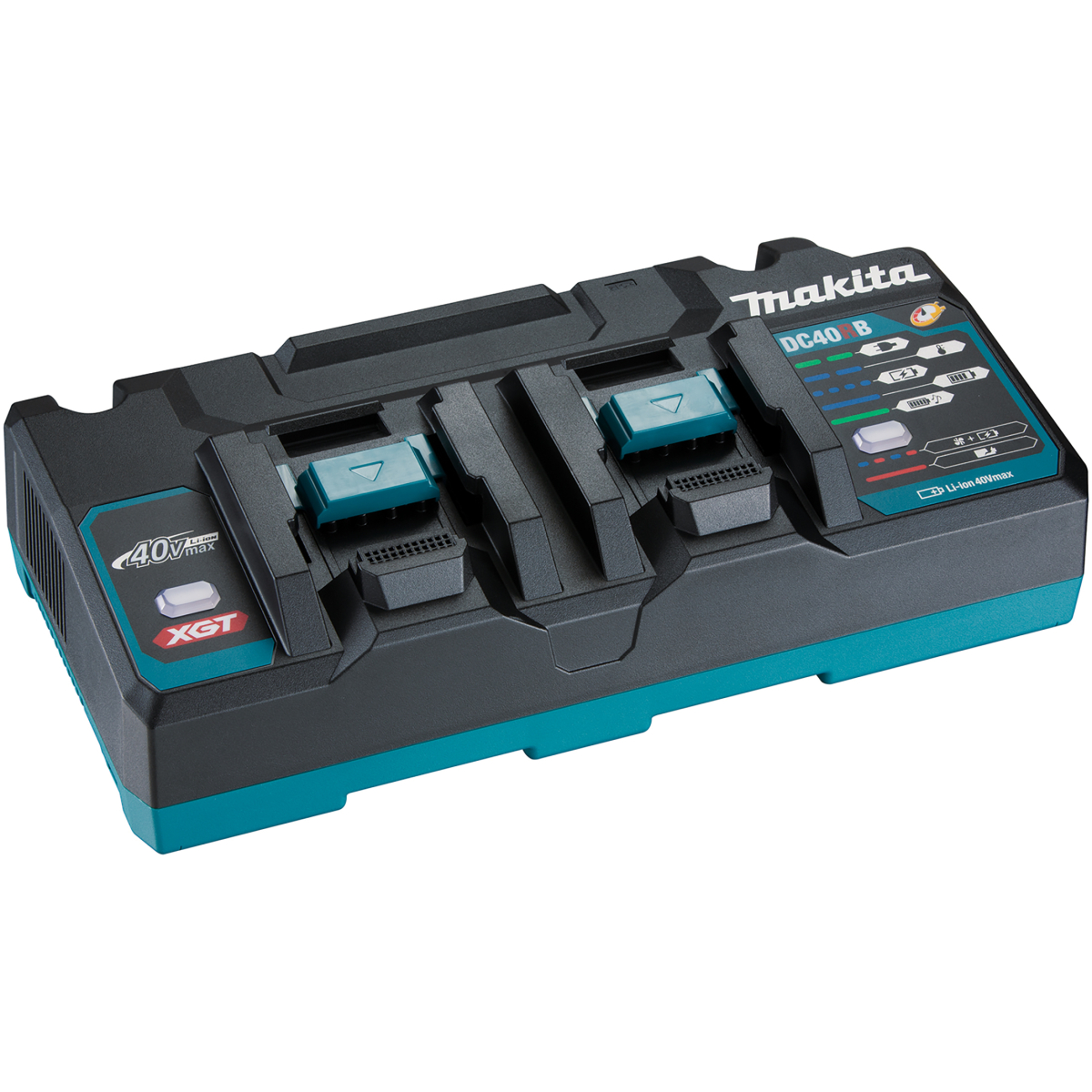 Makita DC40RB 240v Dual Port Charger for XGT 40v Batteries