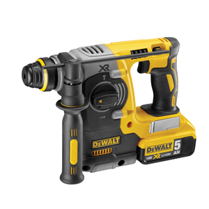 Dewalt DCH273P2 18V Brushless 3-Function SDS+ Hammer with 2x 5.0Ah Batteries in Carry Case