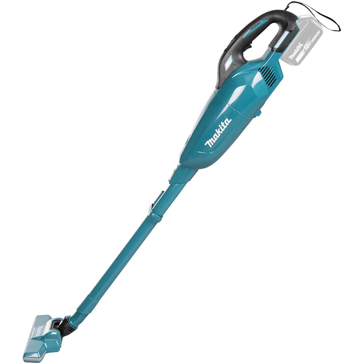 Makita DCL283FZ Body Only 18V LXT Vacuum Cleaner (Blue)
