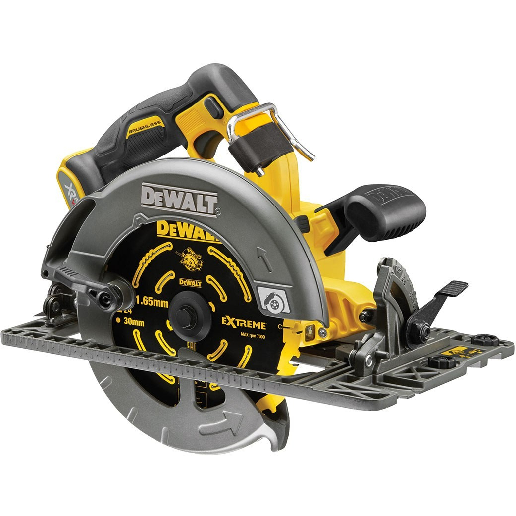 DeWalt DCS579NT-XJ Body Only 54V XR FLEXVOLT High Power 190mm Circular Saw To Fit Rails