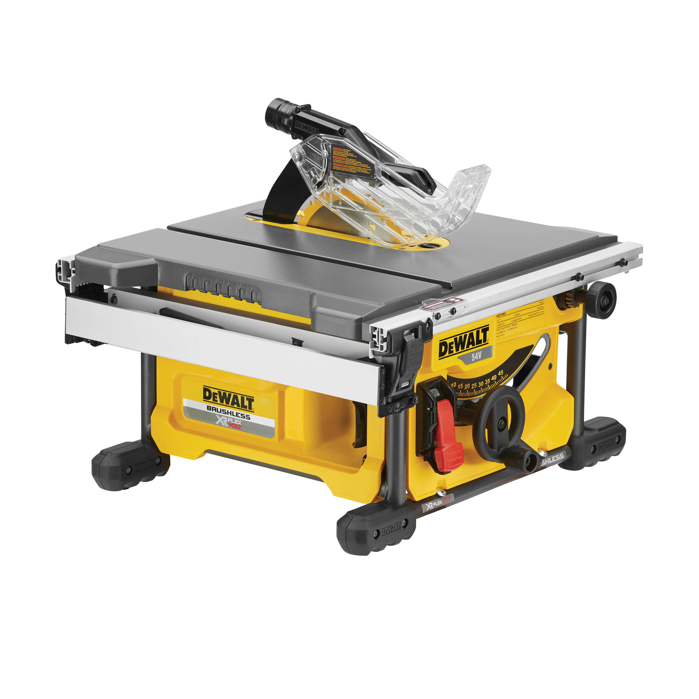 DeWalt DCS7485N-XJ 54V XR Flexvolt Body Only 210mm Table Saw 