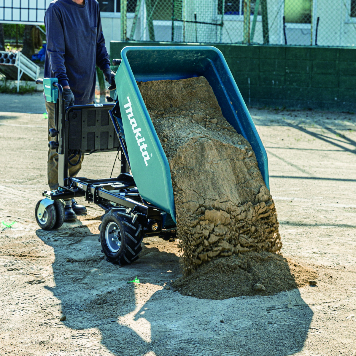Makita DCU602Z Body Only "Twin 18v" LXT Brushless Wheelbarrow