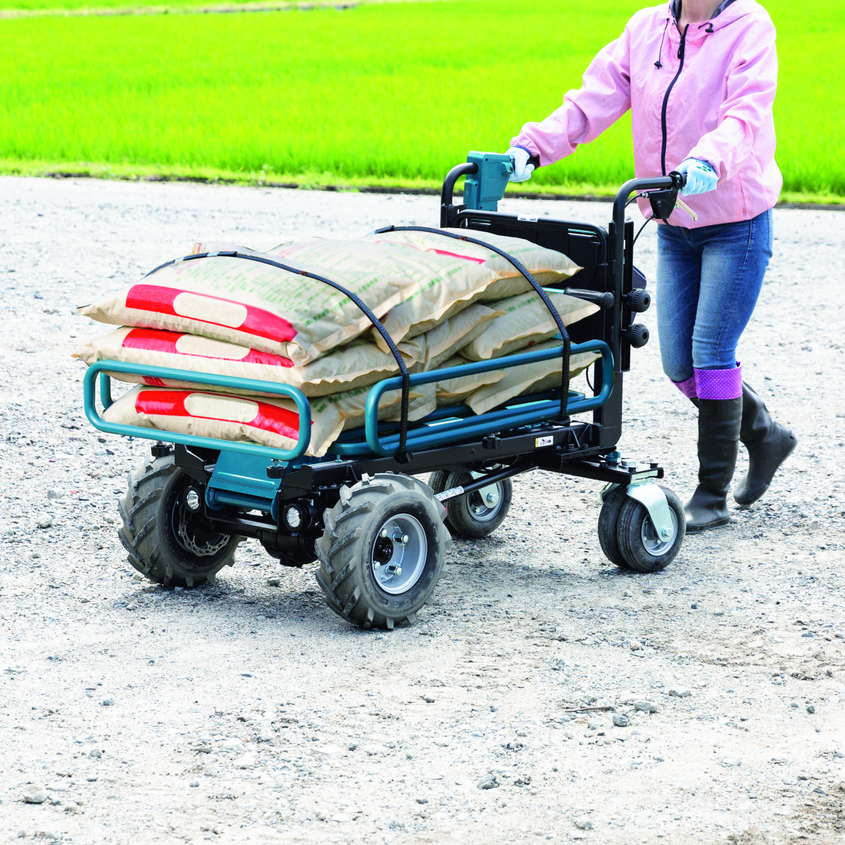 Makita DCU604Z Body Only "Twin 18V" LXT Brushless Wheelbarrow