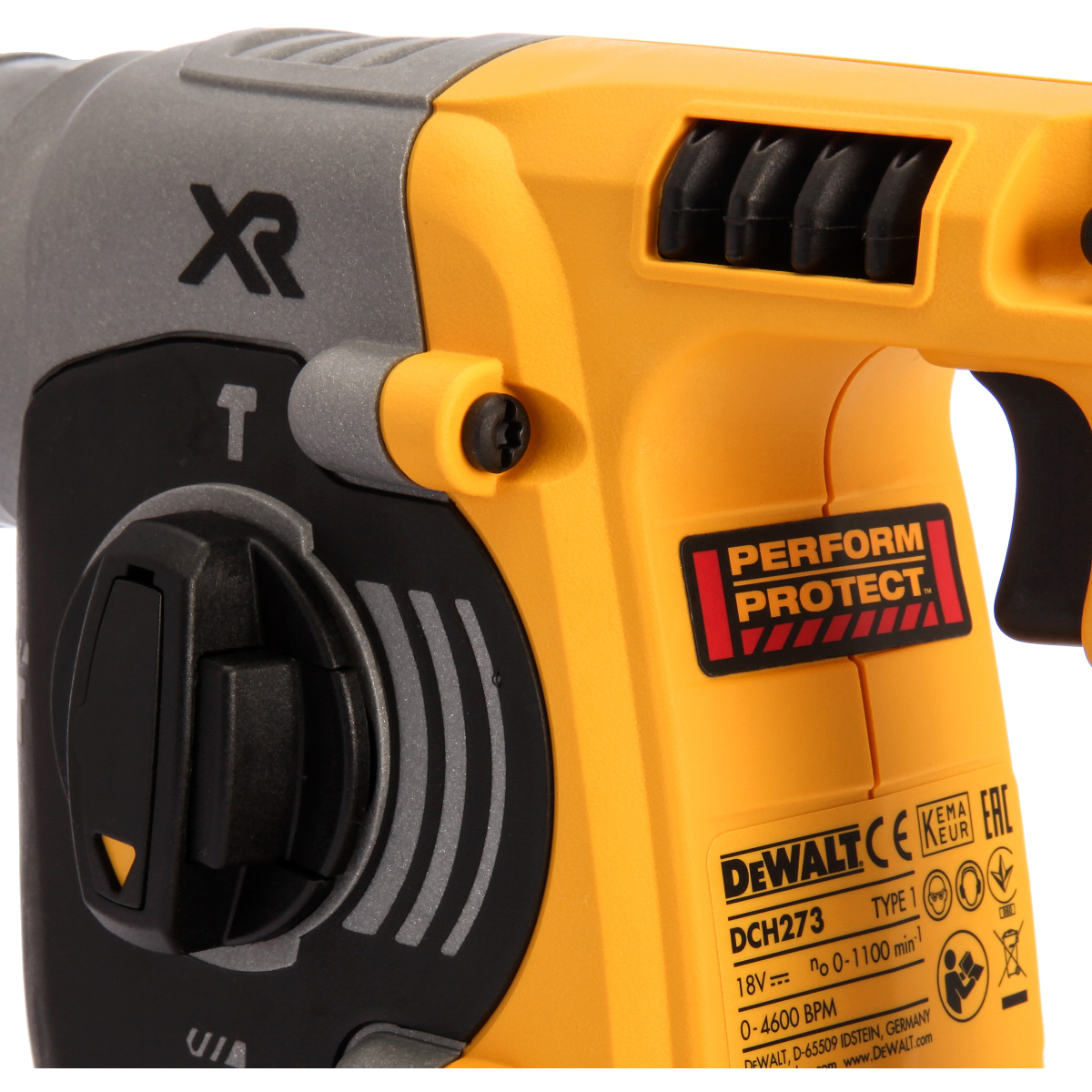 Dewalt DCH273P2 18V Brushless 3-Function SDS+ Hammer with 2x 5.0Ah Batteries in Carry Case