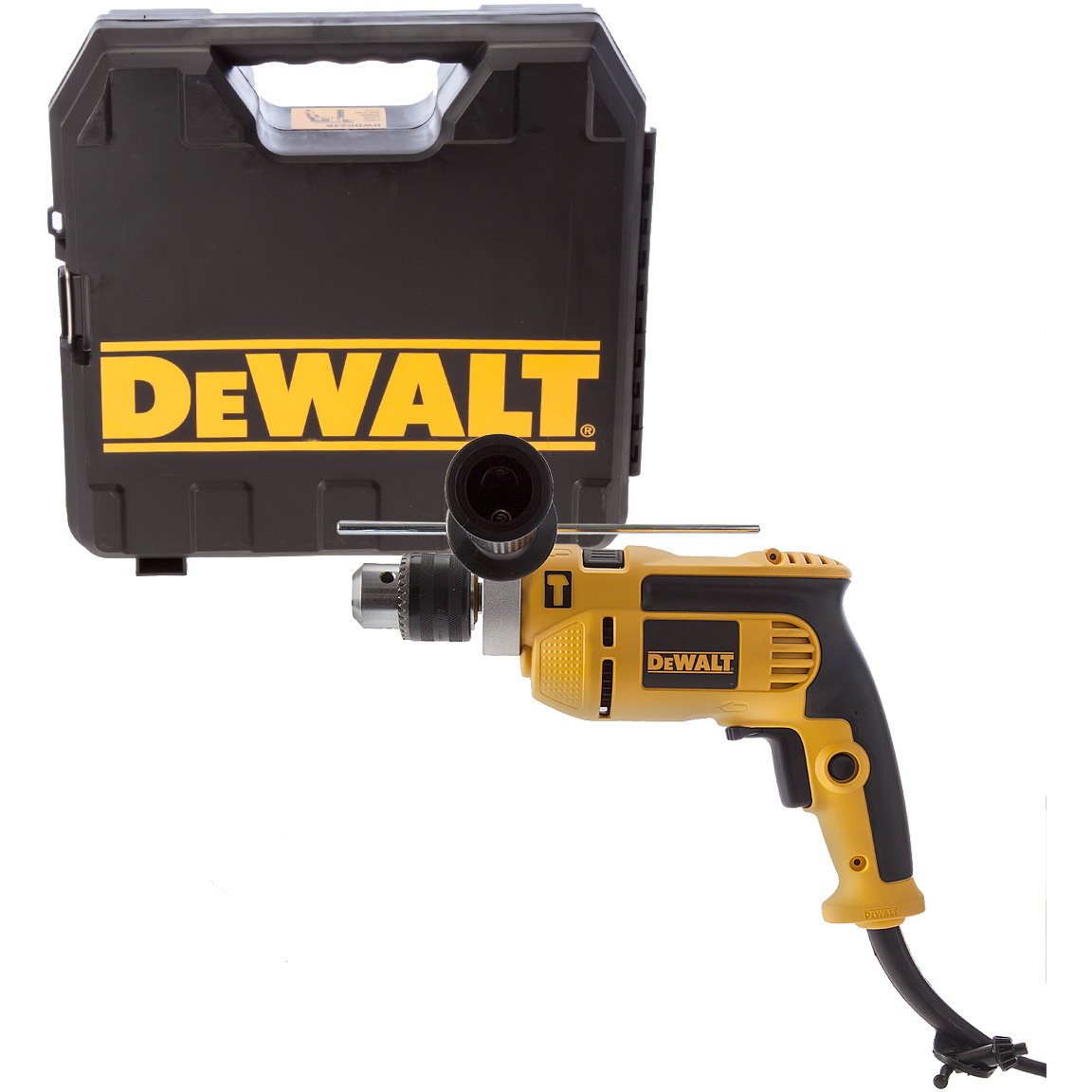 DeWalt DWD024K 701W Variable Speed Percussion Drill in Kitbox