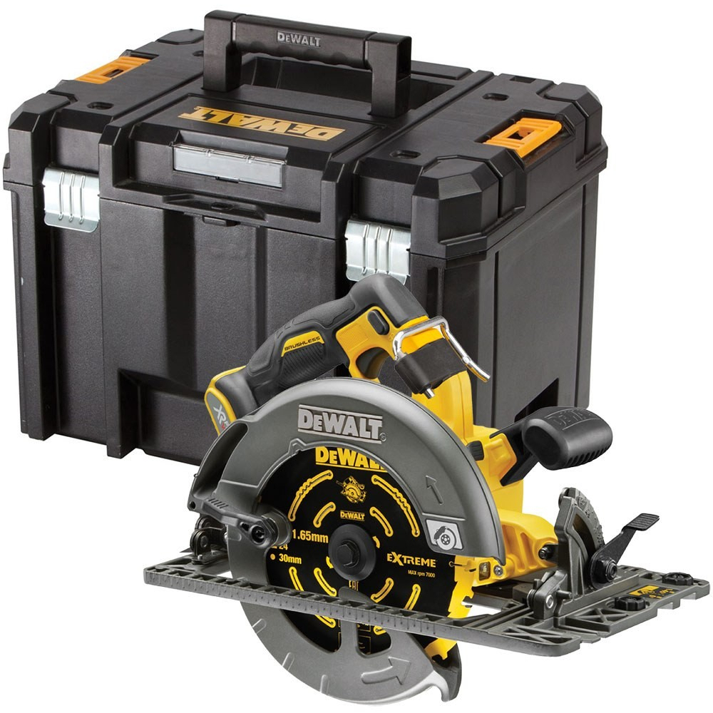 DeWalt DCS579NT-XJ Body Only 54V XR FLEXVOLT High Power 190mm Circular Saw To Fit Rails
