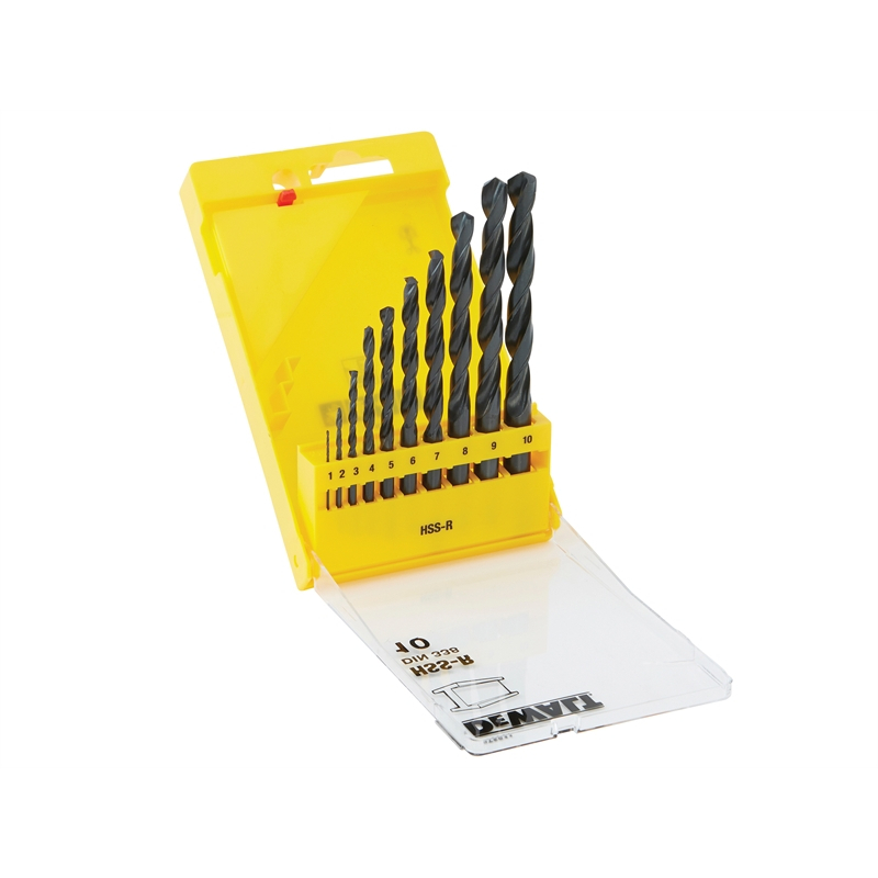 DeWalt DT5911-QZ HSS Jobber Drill Bit Set Mixed x 10