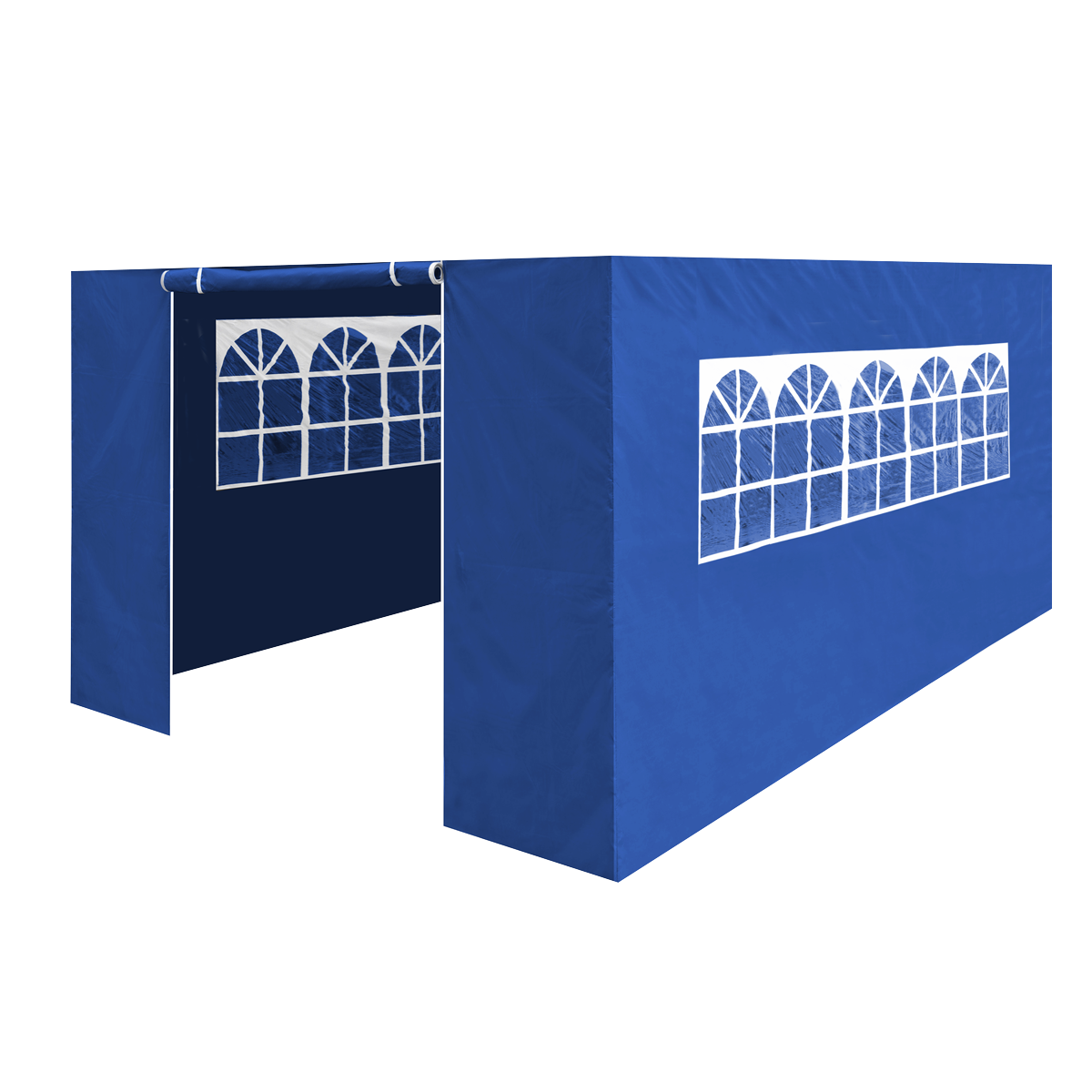 Sealey DG151 Dellonda Premium Side Walls/Doors/Windows for Gazebo/Marquee, Fits 3 x 4.5m Models - Blue