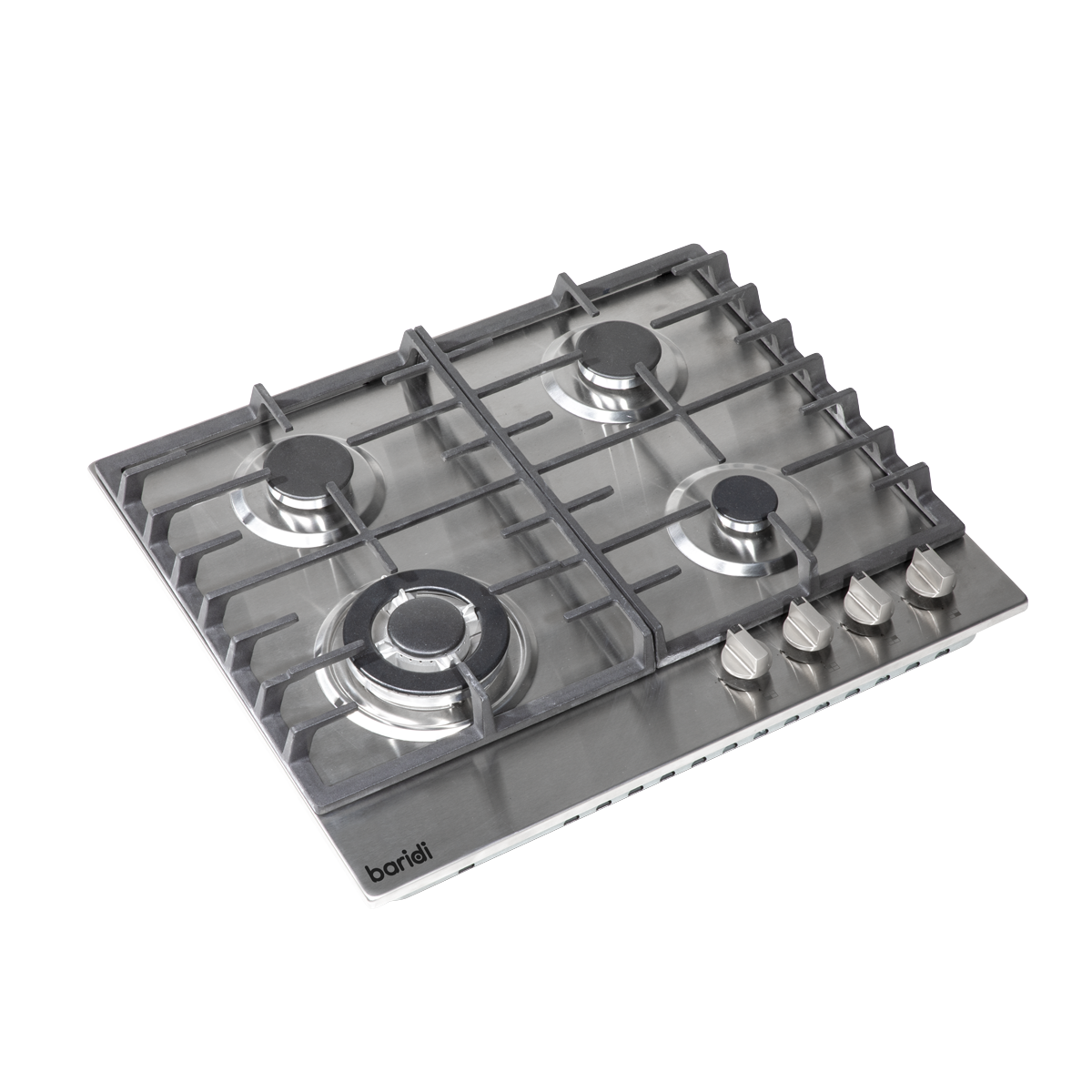 Sealey DH225 Baridi Gas Hob with 4 Cooking Zones 60cm - Stainless Steel