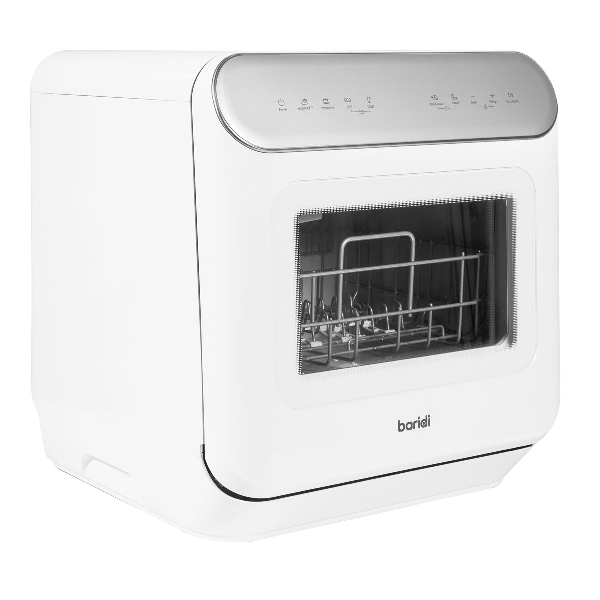 Sealey DH72 Dellonda 3 Place Settings Mini Portable Tabletop Dishwasher with 7 Wash Functions - DH72