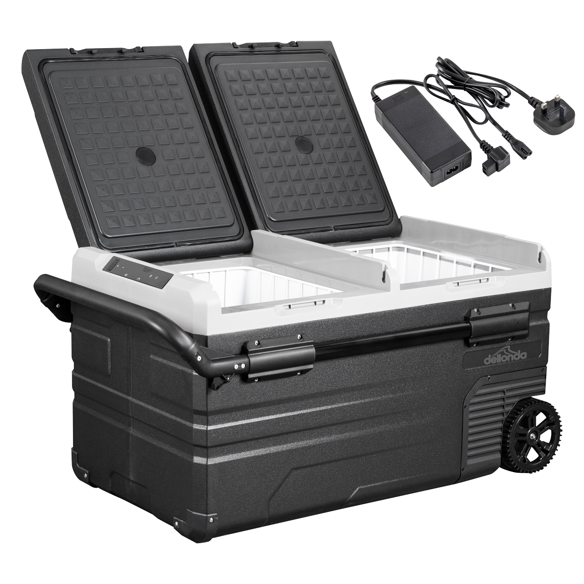 Sealey DL134 Dellonda Portable Fridge Freezer/Cool Box with LED Display & AC/DC 230V Adaptor 75L