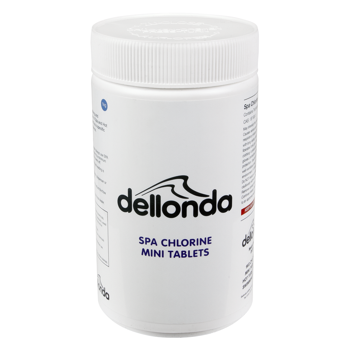 Sealey DL51 Dellonda Chlorine Mini Tabs for Hot Tubs/Spas & Swimming Pools 1kg