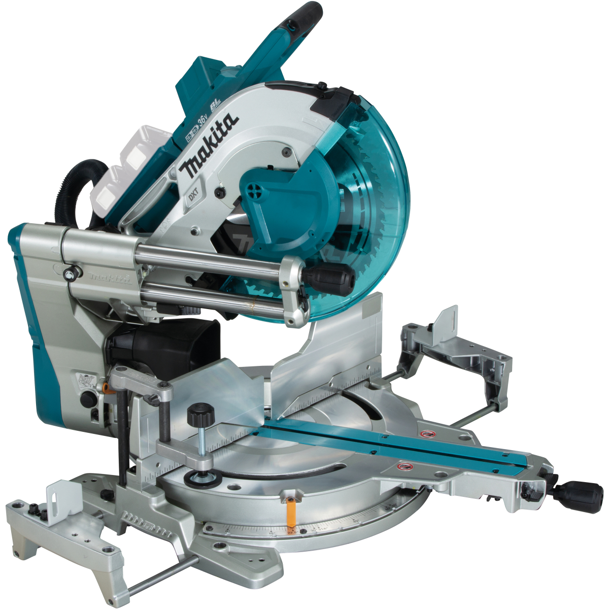 Makita DLS211ZU Body Only Twin 18V LXT 305mm Slide Compound Mitre Saw