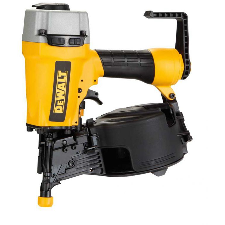 DeWalt DPN64C-XJ 32-64mm Compact Pneumatic Coil nailer With 225 Nail Magazine Capacity Making it Ideal For Prolonged Use On 1st Fix Applications