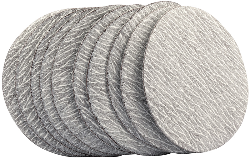 Draper 48202 AAT05 Ten x 50mm Aluminium Oxide Sanding Disc 400 Grit for 47617