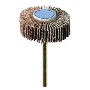 Dremel 502 9.5mm 80 Grit Flap Wheel 3.2mm shaft - 2615050232