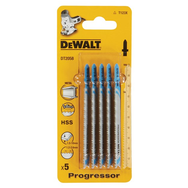 DeWalt DT2058-QZ HSS PROGRESSOR Blade Sheet Metal DOC 65mm (T123X)