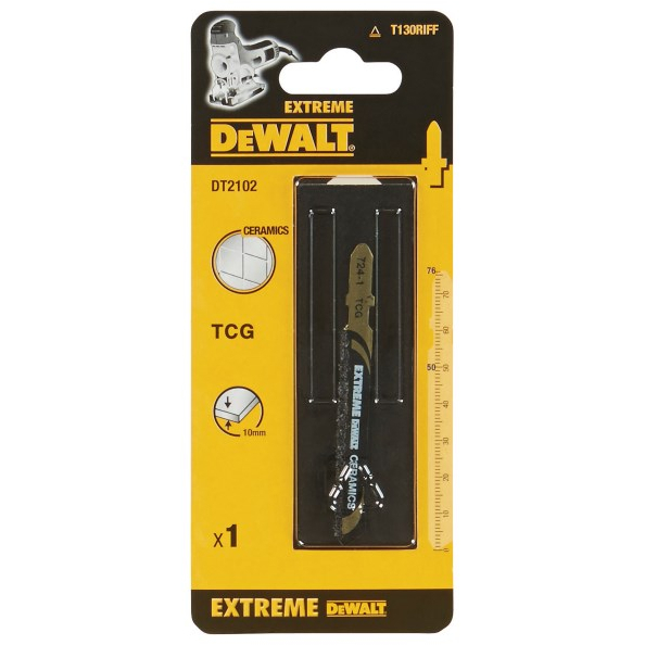 DeWalt DT2102-QZ TCT Grit For Tiles Fibre Glass 10mm Thick DT2102-QZ (T130Riff)