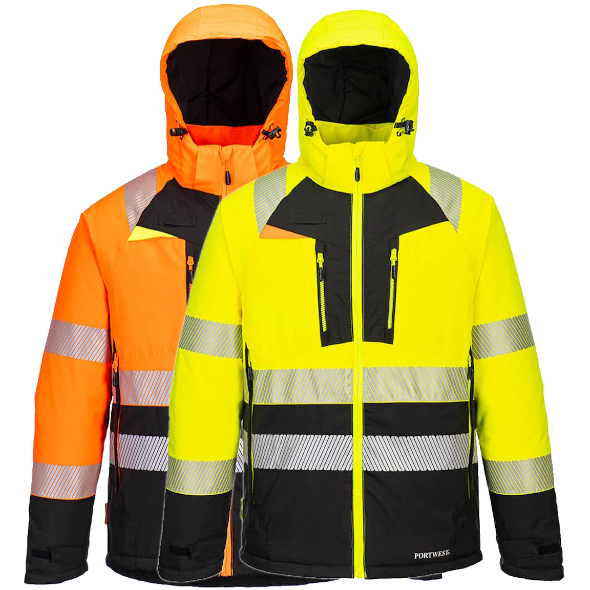 Portwest DX430 DX4 Hi-Vis Class 2 Winter Jacket