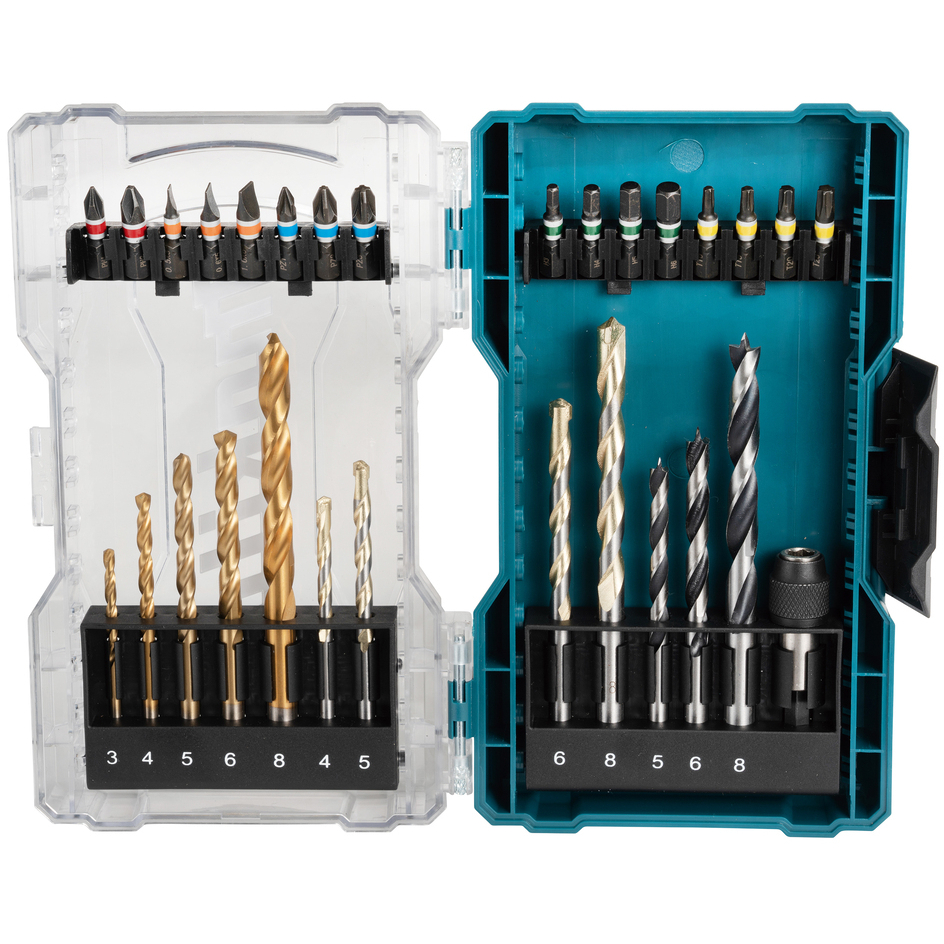 Makita E-07054 29 Piece Drill and Screw Bit Set in Plastic Case