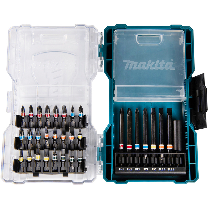 Makita E-07076 32 Piece Screwdriver Bit Set in Case