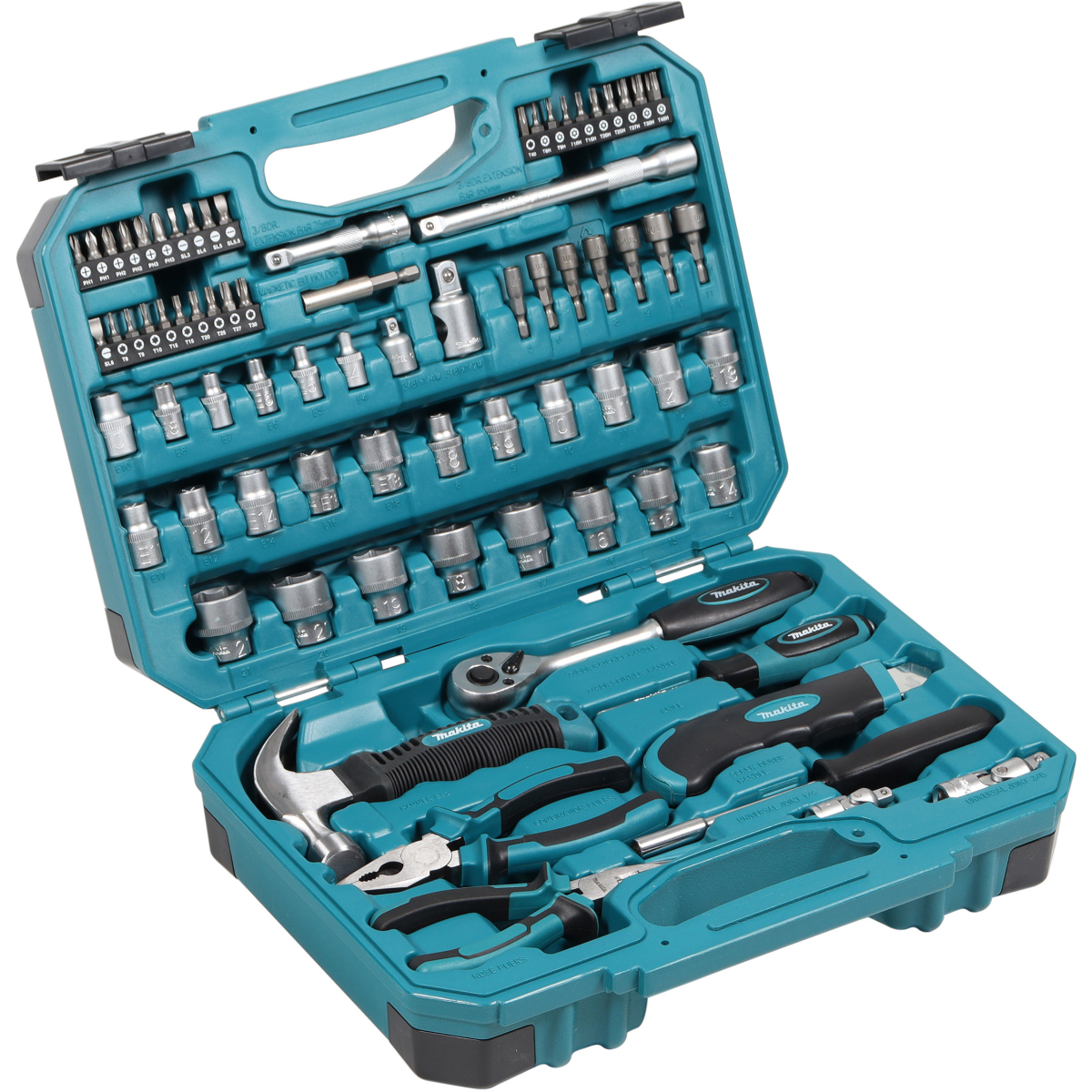 Makita E-10899 76 Piece Socket and Tool Set