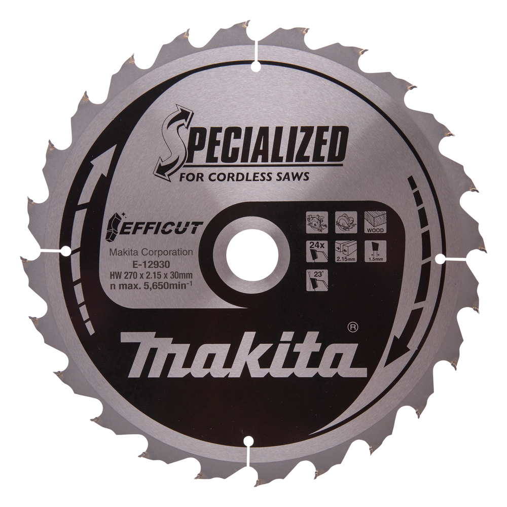 Makita E-12946 TCT Saw Blade 270X30x24T