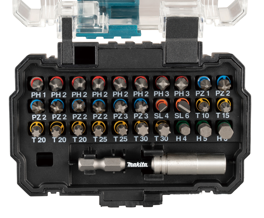 Makita E-13552 Premier 31 Piece Torsion Bit Set