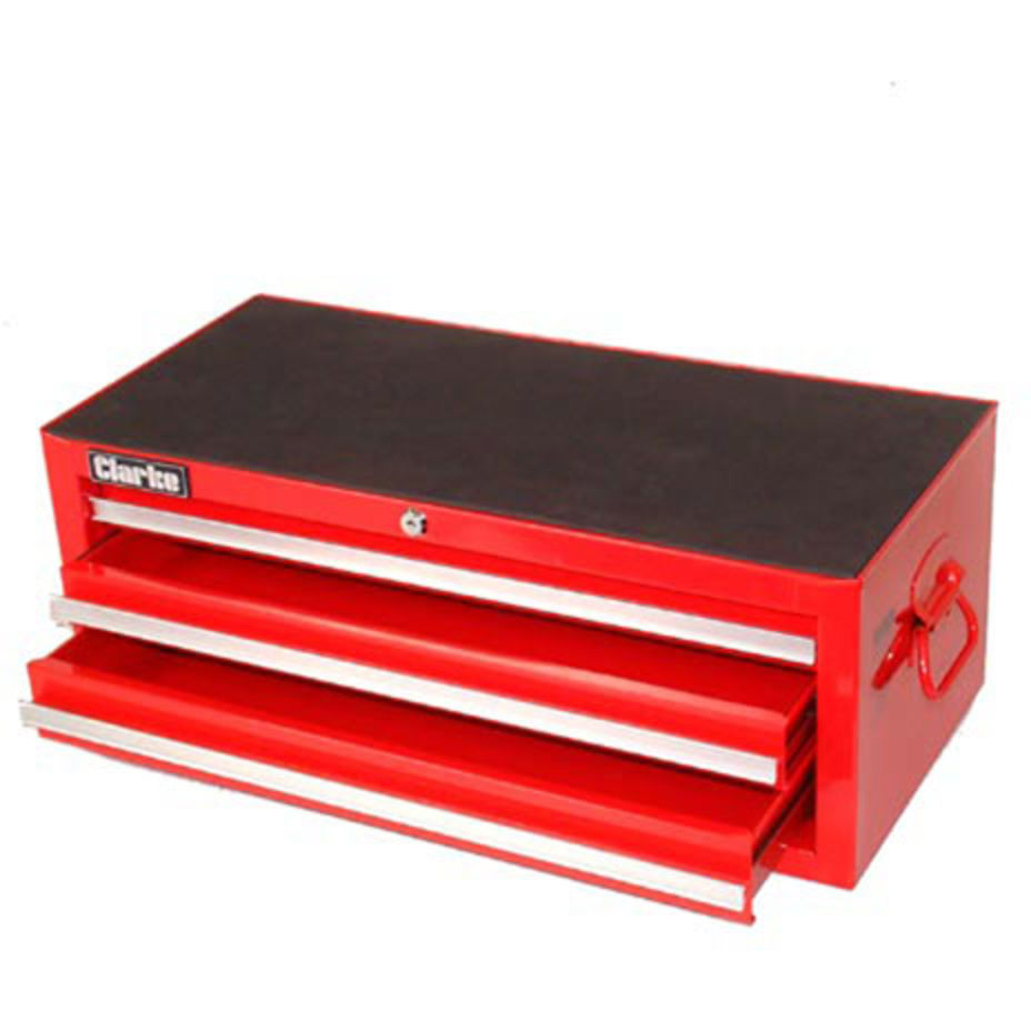 Clarke 7633016 CTC103C Professional 3 Drawer Step Up Tool Chest