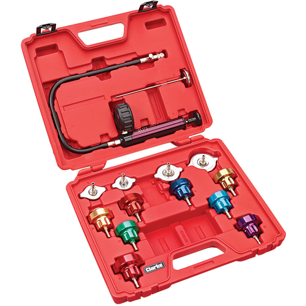 Clarke 1801694 CHT694 Radiator Pressure Test Kit