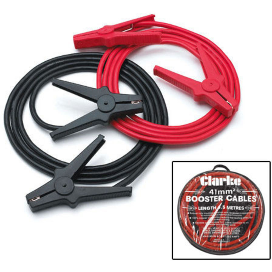 Clarke 7631105 CJL41D 350Amp Professional Jump Leads