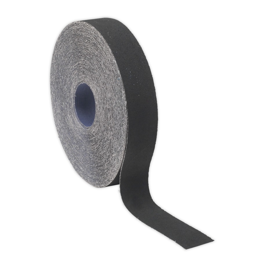 Sealey ER2550150 Emery Roll Blue Twill 25mm x 50mtr 150Grit