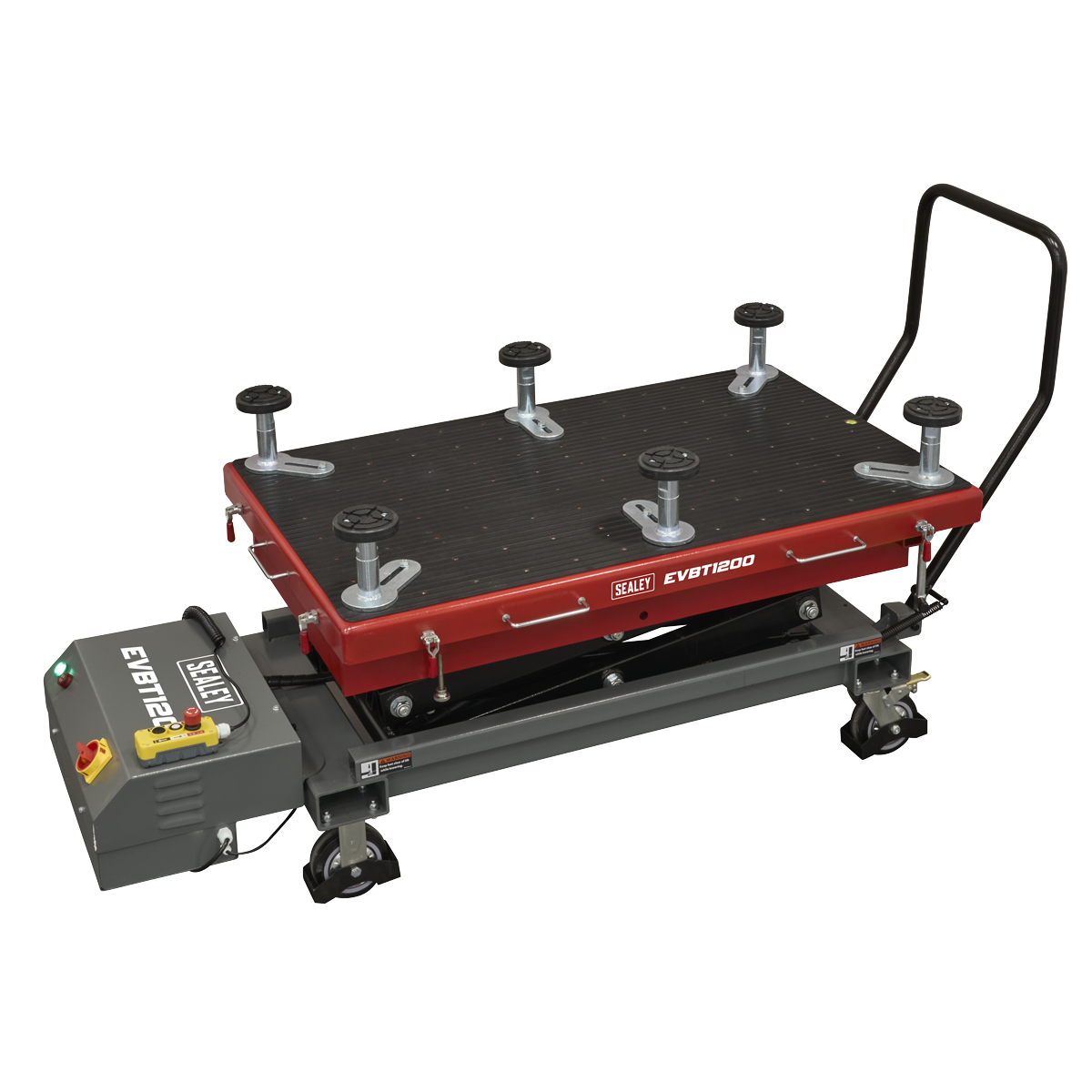 Sealey EVBT1200 High Lift EV Battery Lift/Hydraulic Platform Truck 1200kg Capacity