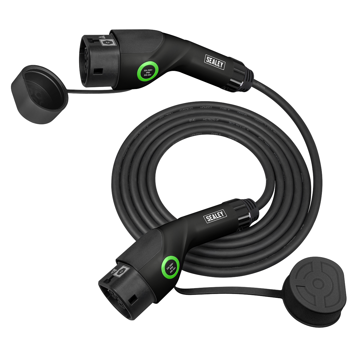 Sealey EVCC227KW 5m Type 2 to Type 2 EV Charging Cable 32A(7.4KW) 1Ph