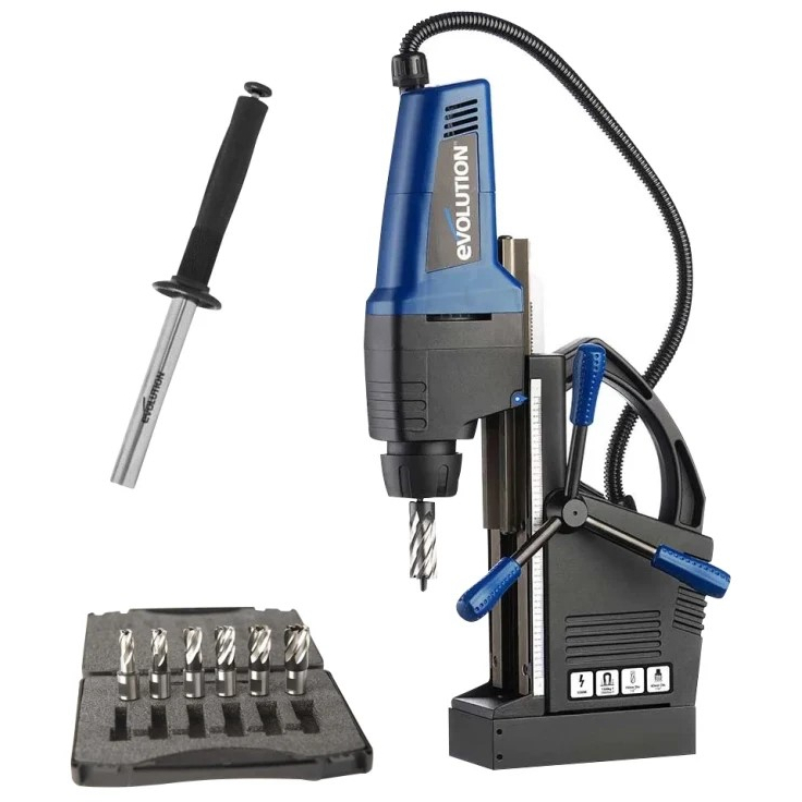 Evolution 095-0001A EVOMAG42 Magnetic Drill Pro Pack 1200W 240V