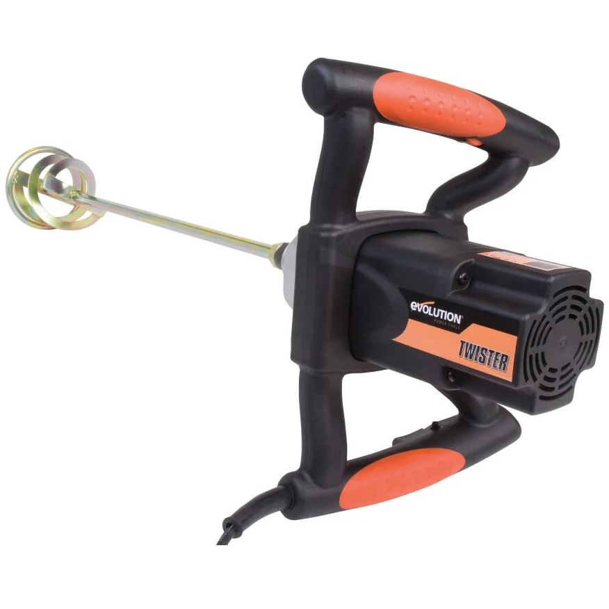 Evolution Twister Variable Speed Paddle Mixer with 120mm Spiral Paddle 1100W