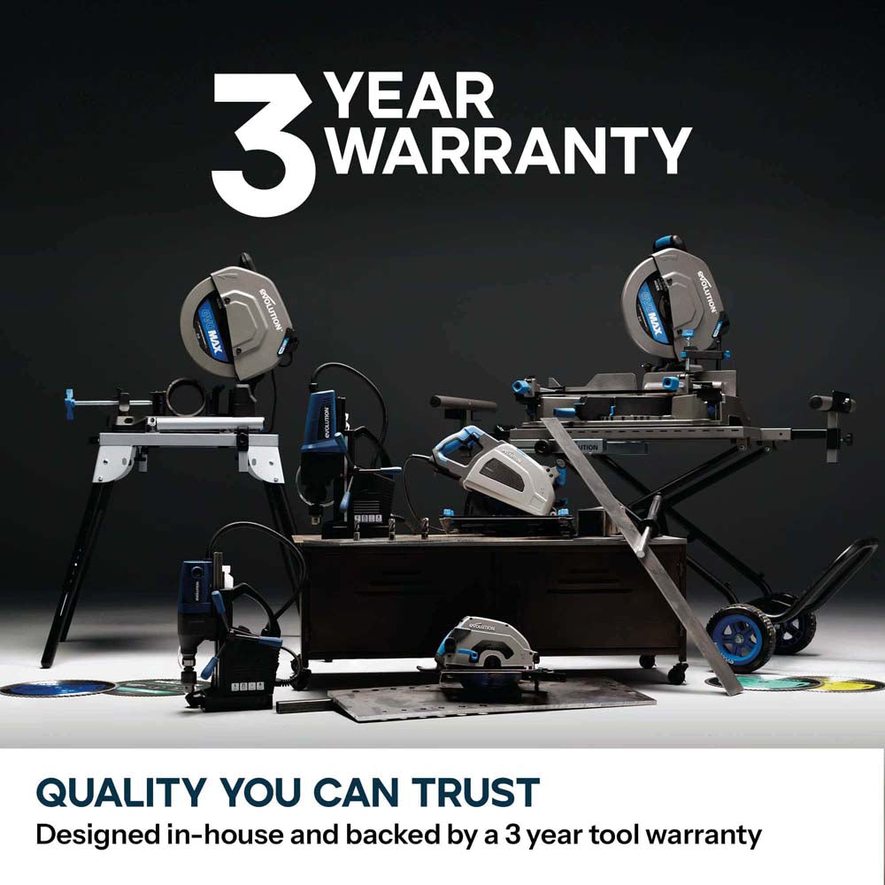 Evolution 005-0002 Chop Saw Stand With Universal Fittings