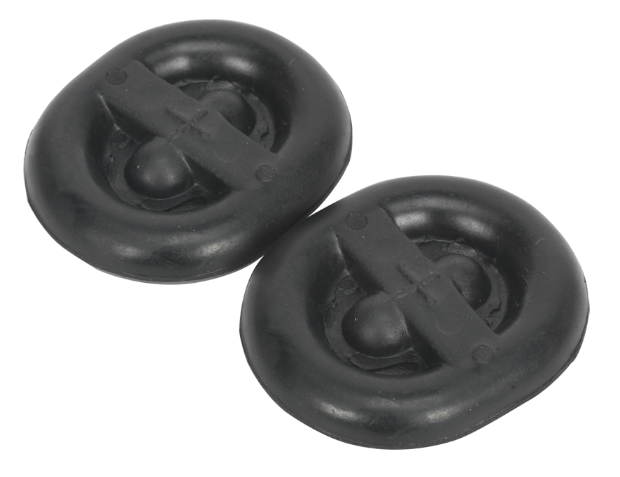 Sealey EX03 Exhaust Mounting Rubbers - L62 x D54 x H13.5 (Pack of 2)