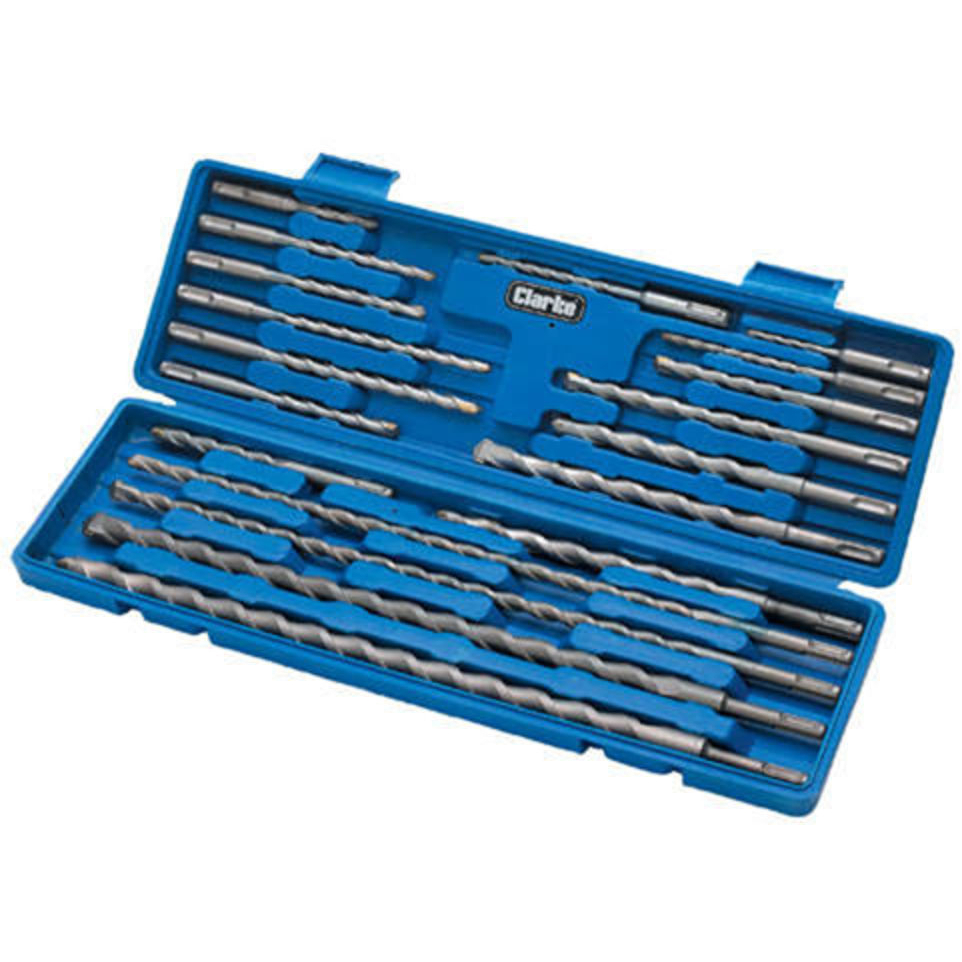 Clarke 1801566 CHT566 - 20 Piece SDS+ TCT Drill Bit Set