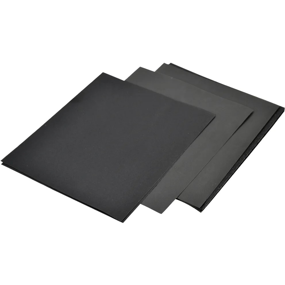Faithfull FAIACBWDA Cork Block Wet & Dry Sanding Sheets Assorted (Pack x 10)