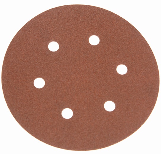 Faithfull FAIAD15060H Hook & Loop Sanding Disc DID2 Holed 150mm x 60G (Pack of 25)