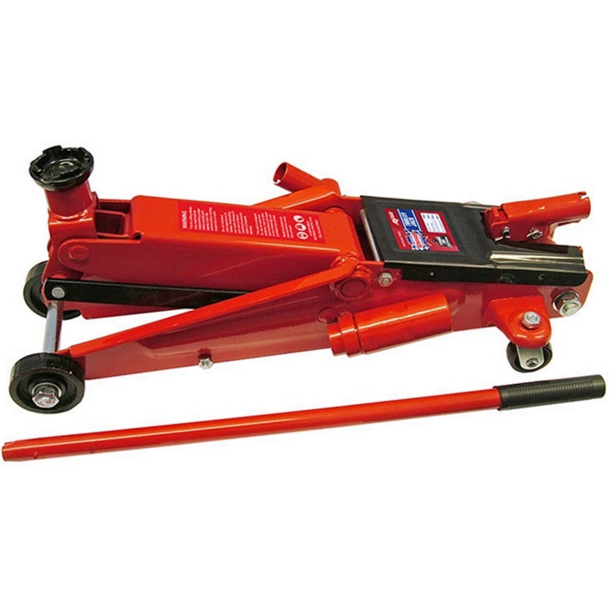 Faithfull FAIAUJACTRO3 Quick Lift Trolley Jack 2.5 Tonne with Extension
