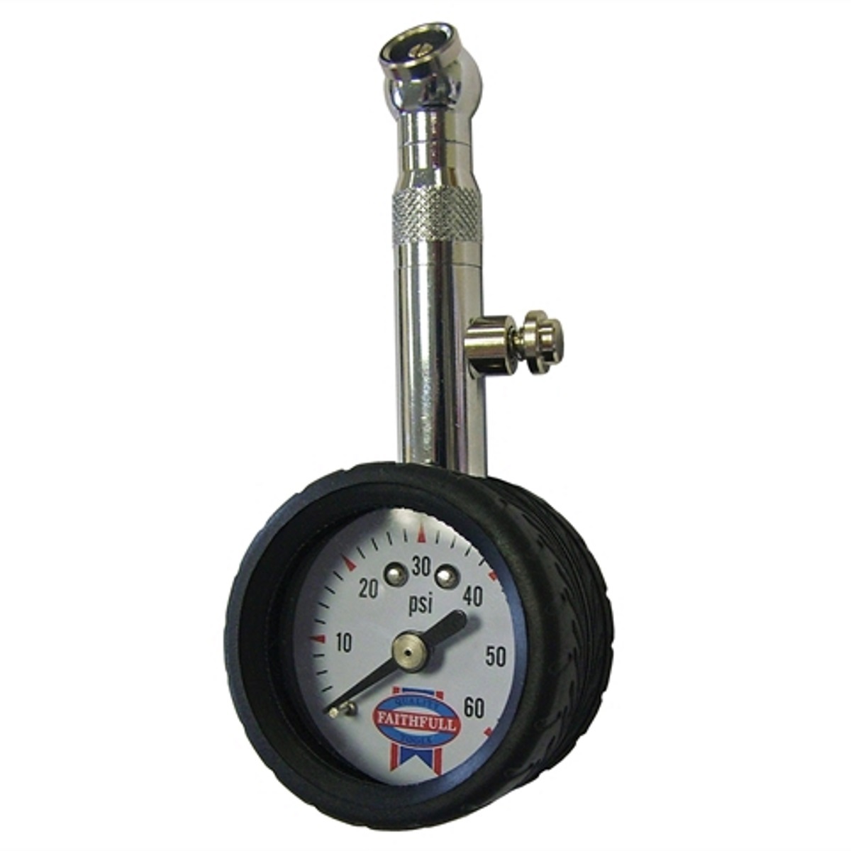 Faithfull FAIAUPGAUGE Tyre Pressure Dial Gauge 60psi